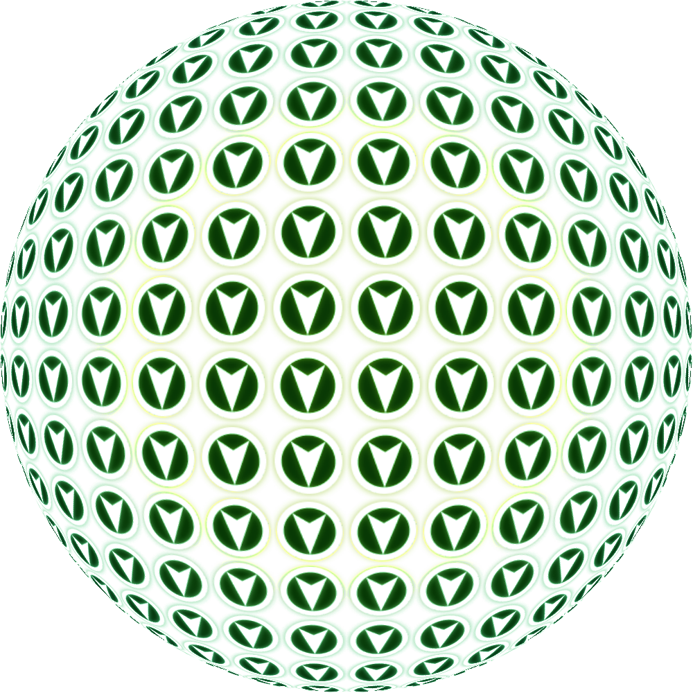 A placeholder image consisting of many small Fylkingen arrow logos shaped like a sphere